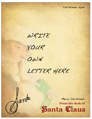 2025 Write Your Own | North Pole Package