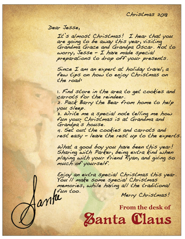 letters from santa