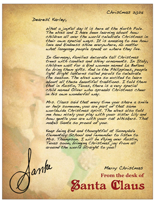 2025 Christmas Around The World | North Pole Package