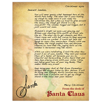 2025 Sleigh Got Stuck | Letter from Santa